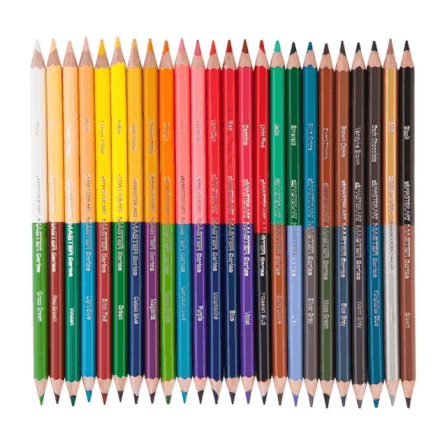 สีไม้สองหัว Master art 48 สี_2